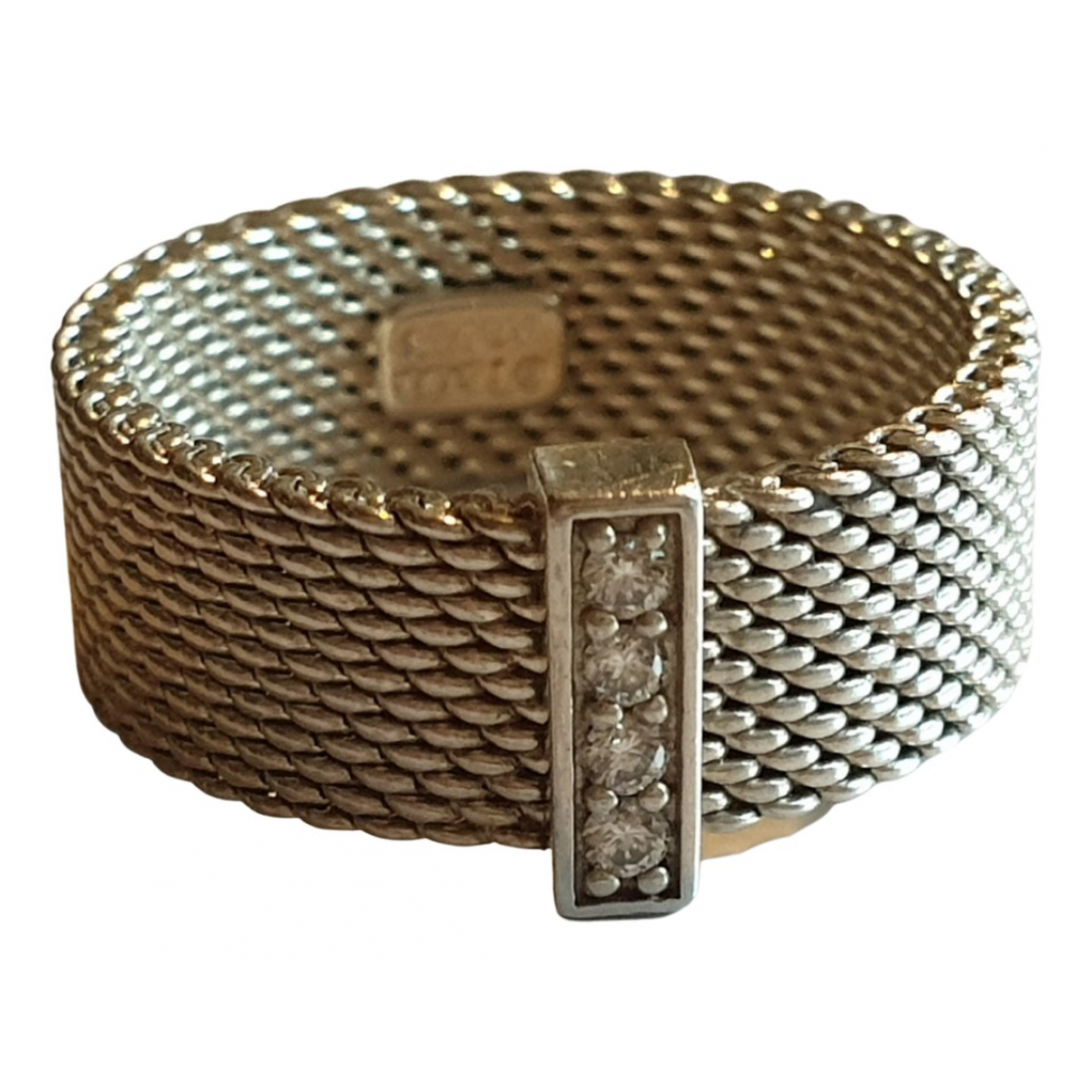 Tiffany somerset silver ring Tiffany \u0026 